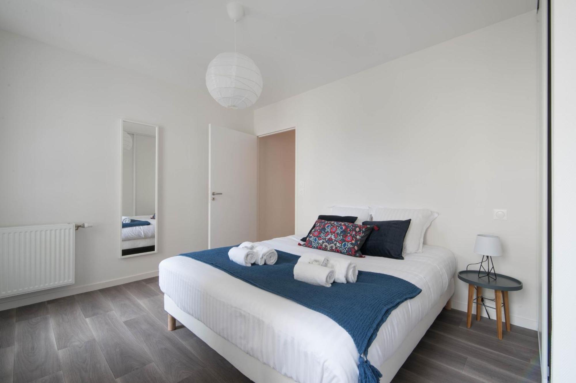 MELANIE - Appartement proche gare, arrivée 24 24 Le Mans Extérieur photo